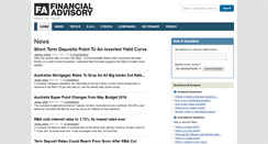 Desktop Screenshot of financialadvisory.com