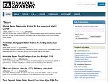 Tablet Screenshot of financialadvisory.com